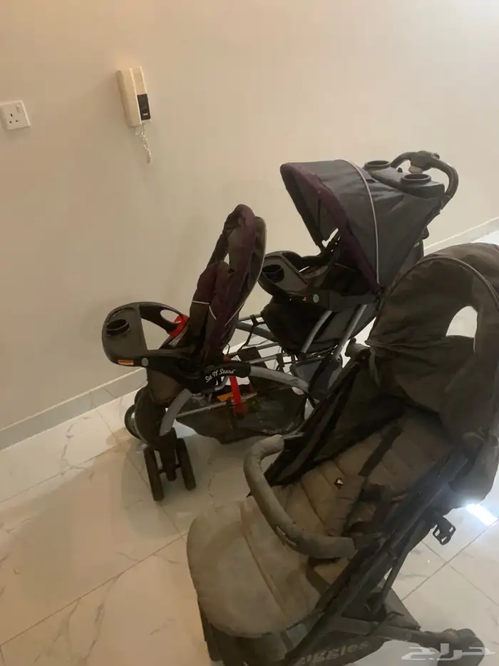 عربات اطفال توام 4