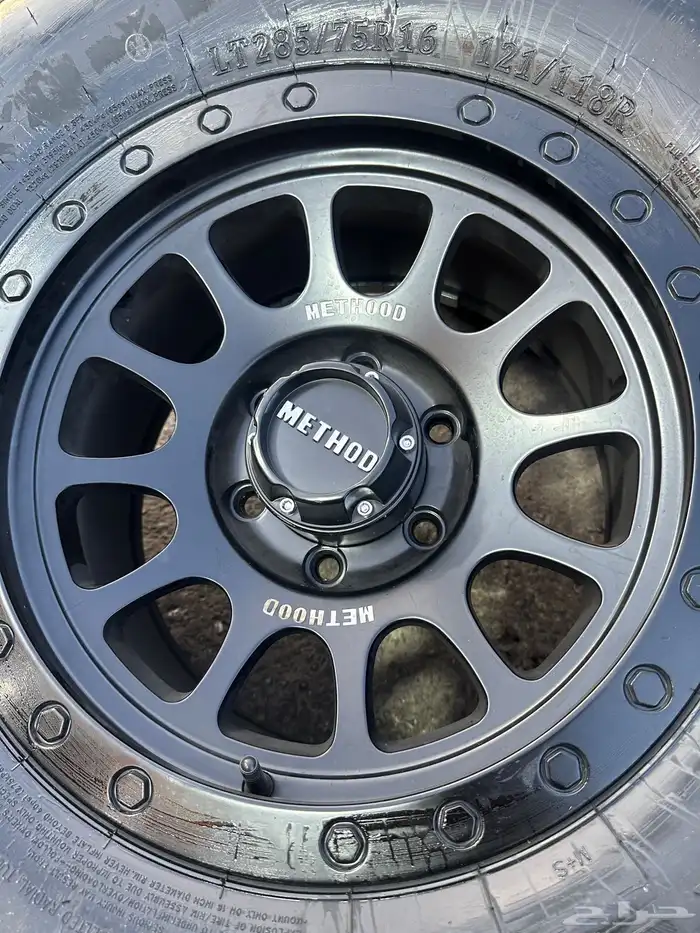 جنوط ميثود 6مسمار معا كفرات ودواي مقاس 285 75 16 فتك وافجي 11