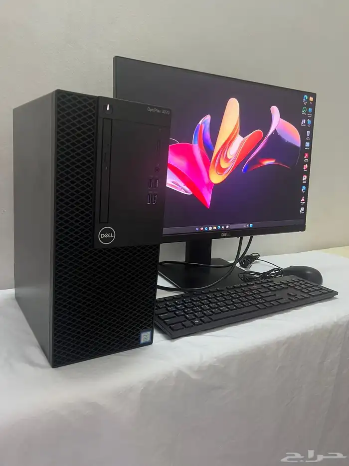 كمبيوتر مكتبي core i7 جيل الثامن الشاشة 24بوصة 0