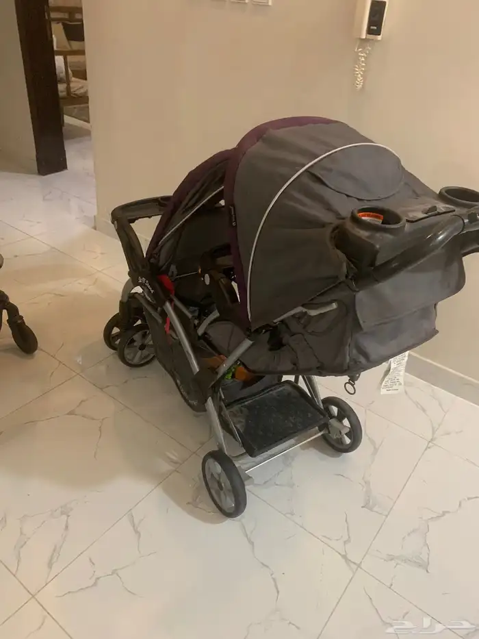 عربات اطفال توام 2