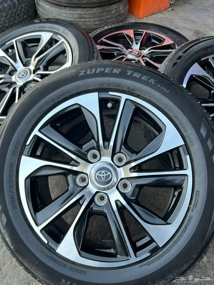 جنوط تورنج مقاس 20 موديل 2021 مع كفرات صيني مقاس 285 50 20 11