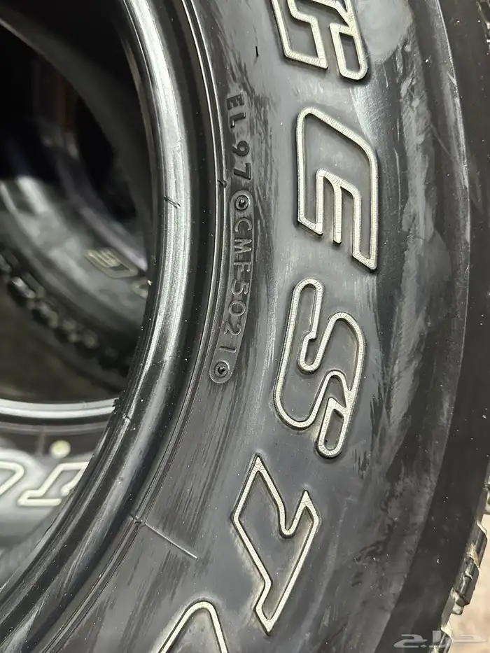 كفرات برجستون وكاله فتك مقاس 285 65 17 12