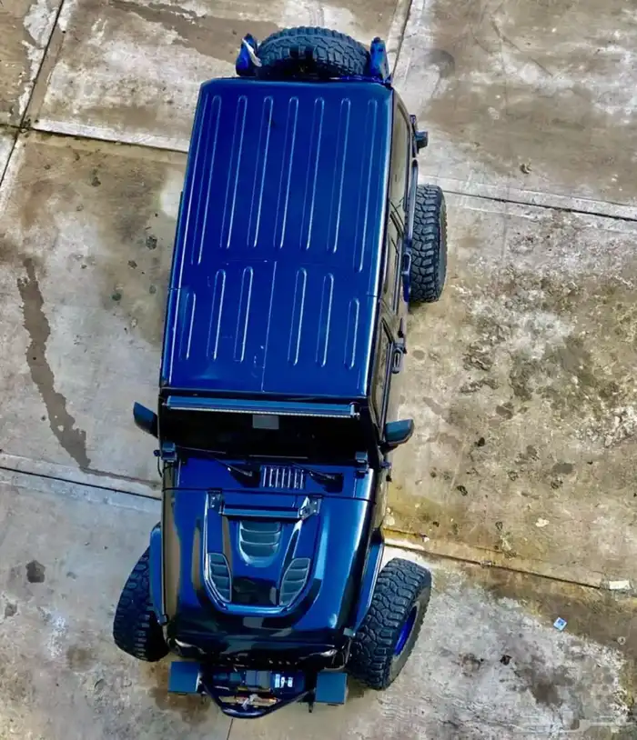 رانجلر JK 2012 4 ابواب اسود معدل تعديل كامل 3