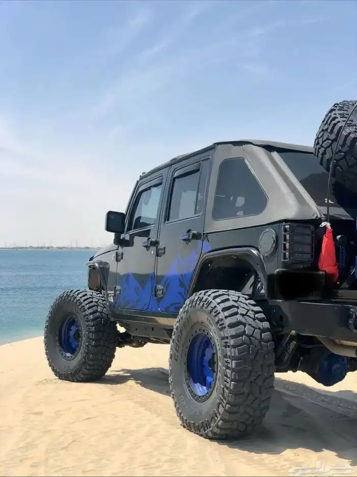 رانجلر JK 2012 4 ابواب اسود معدل تعديل كامل 4