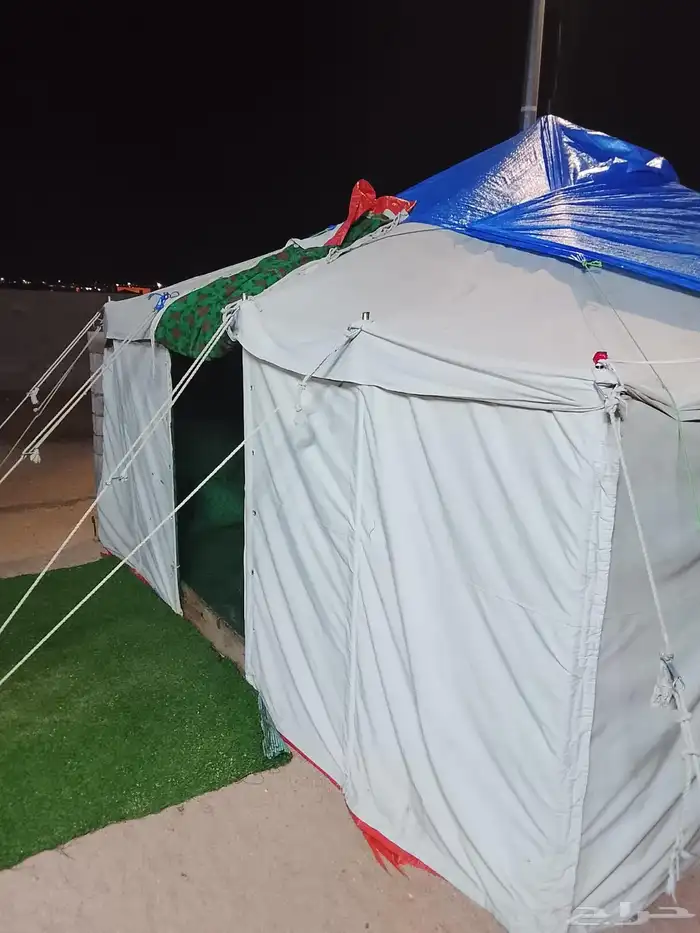 خيمه طيبه مقاس 5 5 عمود طيبه بالحيل ثلاثه غاط 2