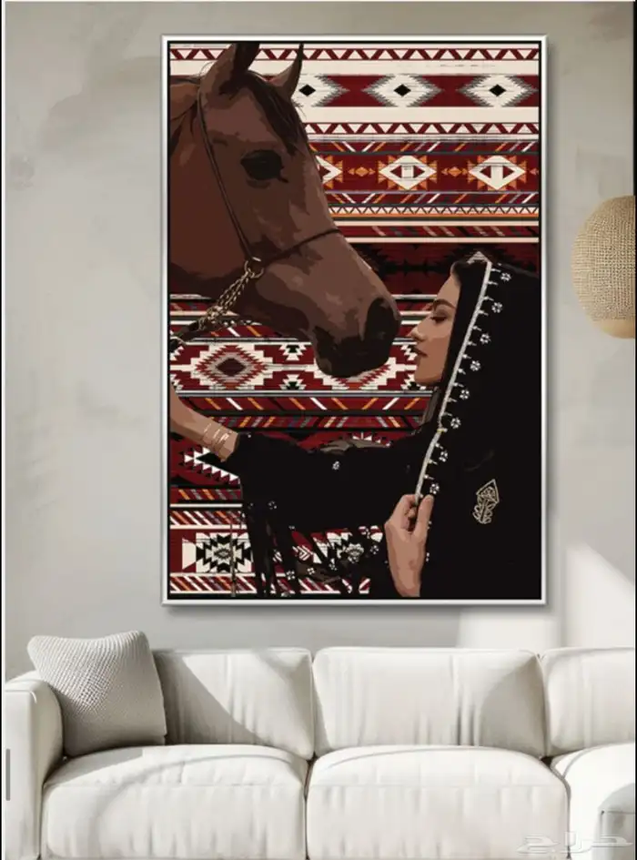 لوحات براويز كانفس يوجد تفصيل على حسب الطلب 0