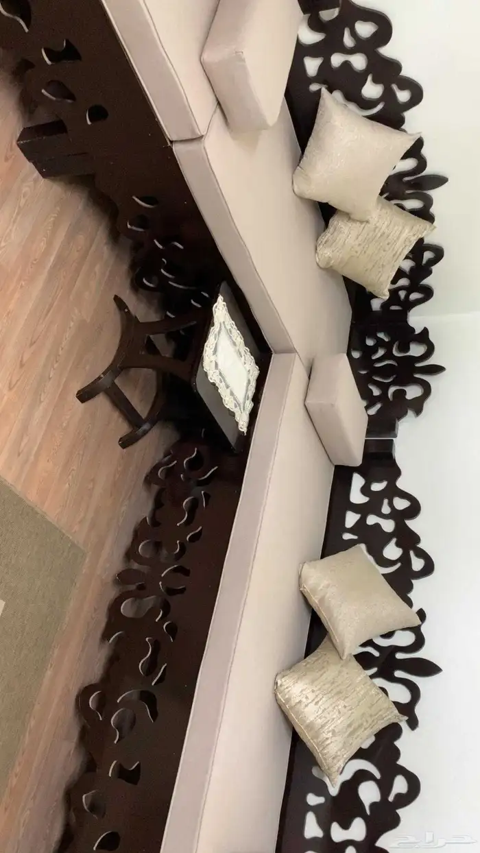 كراسي خشب بنظام كنب للبيع 2