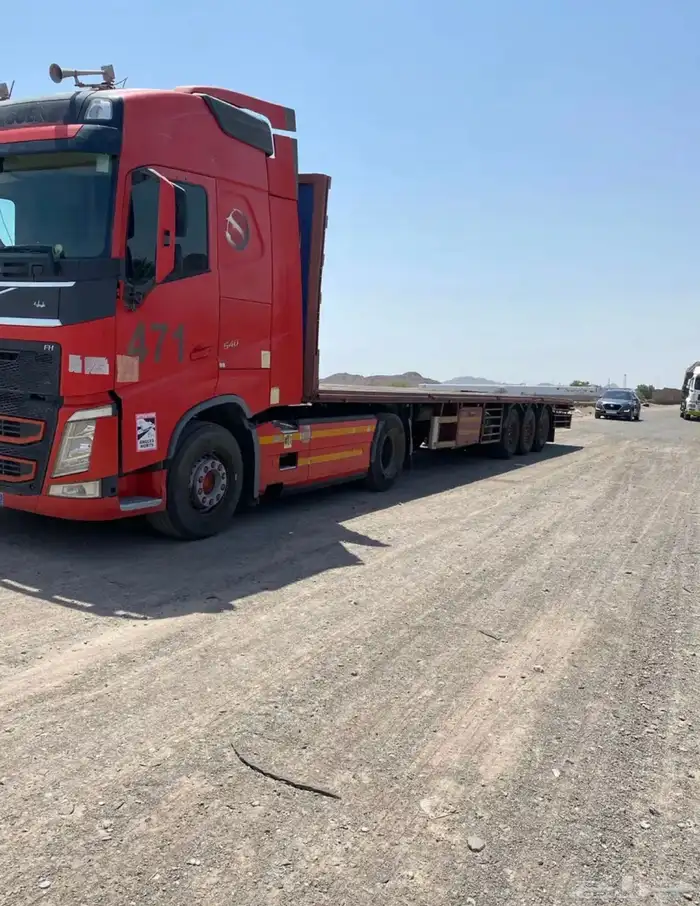 تريلات سطحات وستاير للإيجار 1