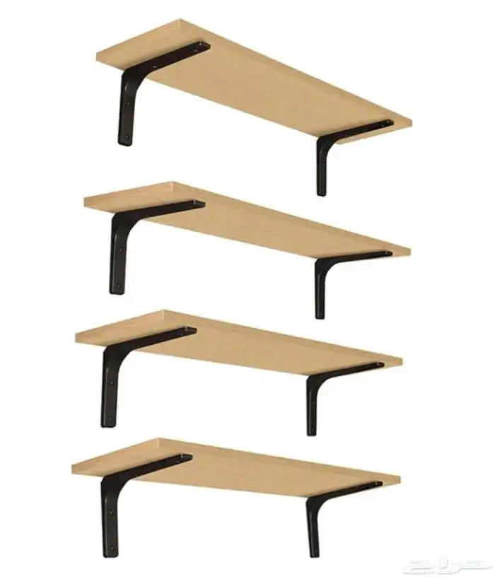 رفوف جدران جداريه خشب 1