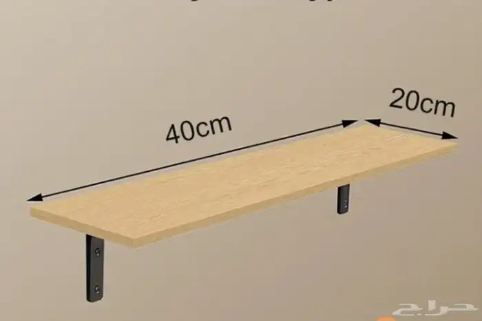 رفوف جدران جداريه خشب 3