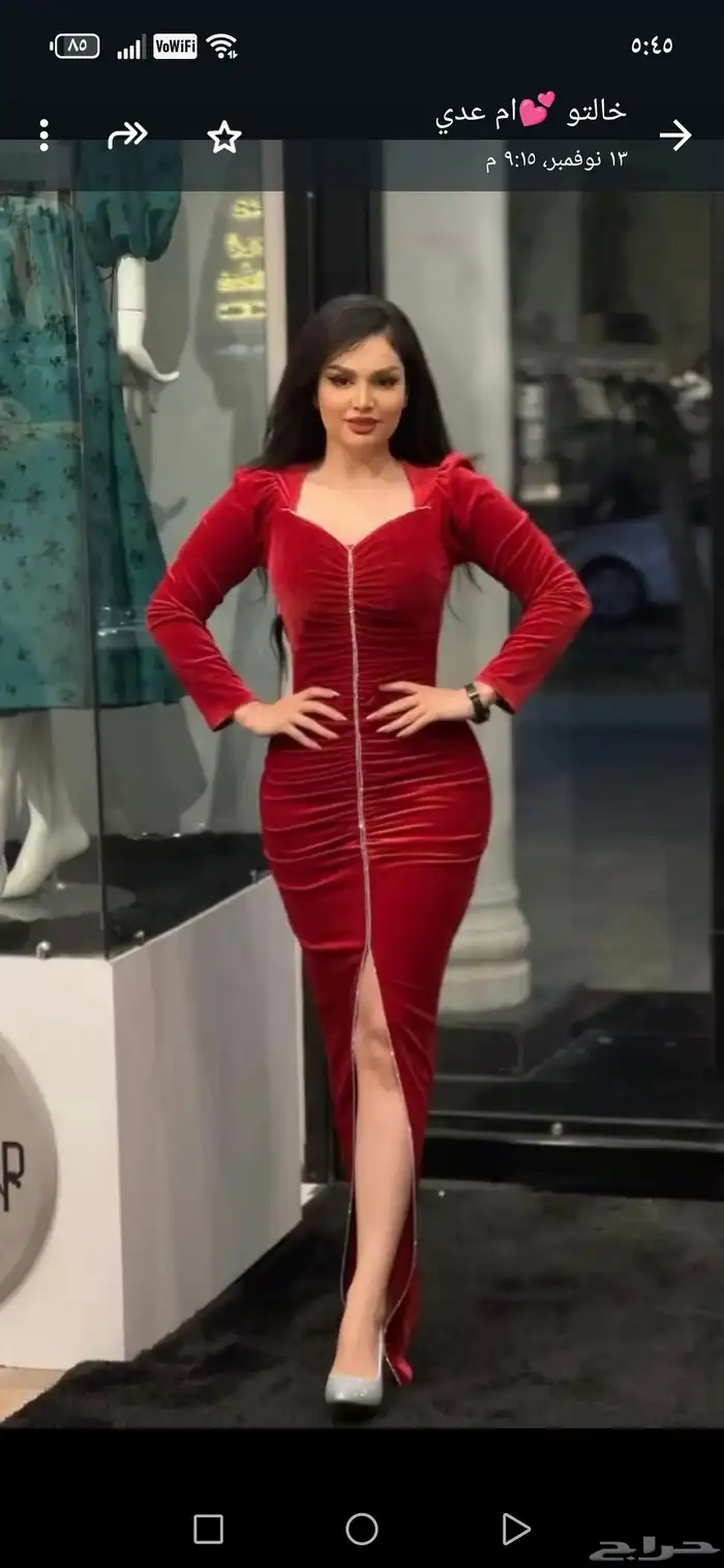 جلبيات  فساتين  عبيات مخمل  جميع موديلات بالوان مقسات مختلف 3