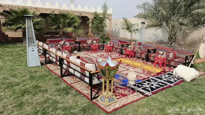 حفلات مناسبات تاجير جلسات شعبيه تاجير فرشات كراسي وطاولات 8