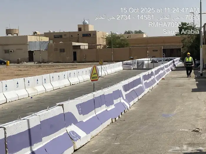 توريد حواجز خرسانيه مستخدمه 8