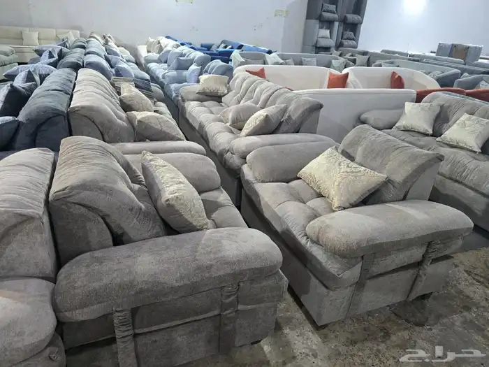 كنب جديد جاهز وبسعر المصنع شامل التوصيل 15