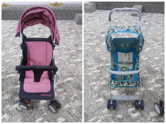 سير وسيكل للتمرين شبه جديدة وعربيات للأطفال 1