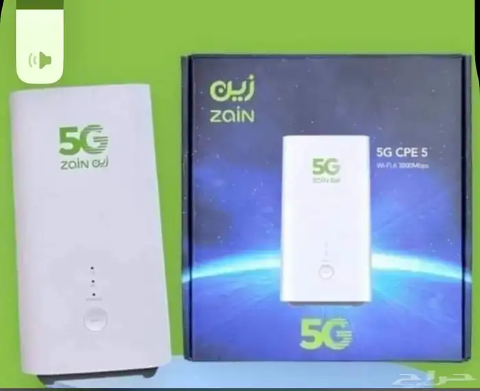 انتر نت الجيل الخامس واي فاي متنقل ذين 5Gمع موديوم مجانا 1