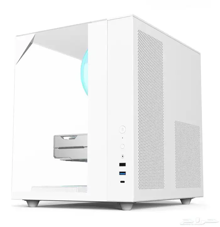 للبيع كيس كمبيوتر Sharkx Mid Tower   لون أبيض 6
