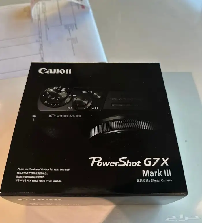 كاميرا كانون G7X Mark 3 جديدة 0