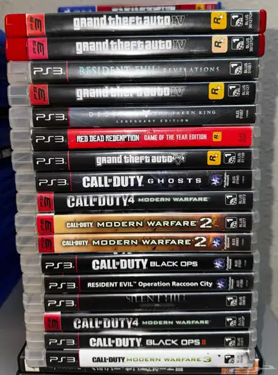 مجموعة العاب لي PS2 PS3 PS4 PS5 index