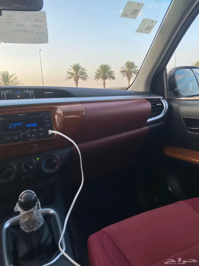 هايلوكس 2016وكاله فل كامل بدووون دبل قير عايدي مخزن 52