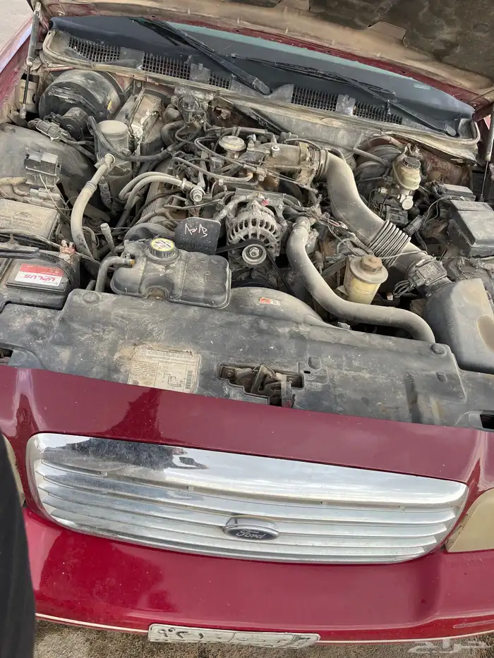 فورد جراند ماركيز 98 مكينة وقير على شرط 5