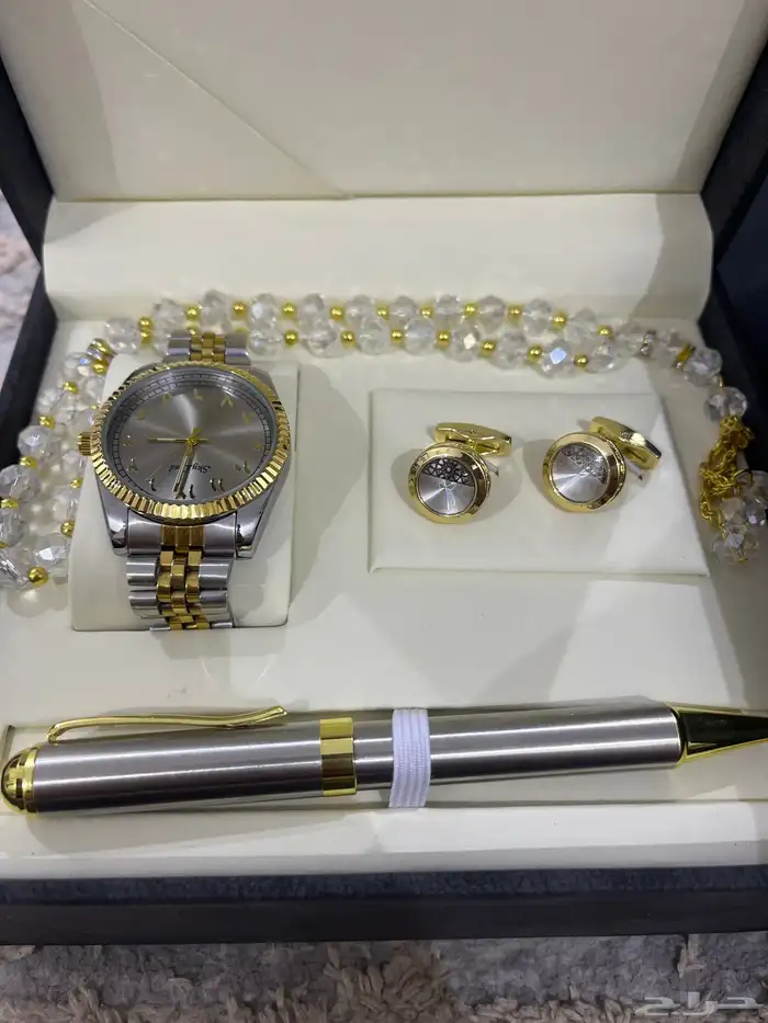 ساعه وقلم وكبك ومسباح استعمال اسبوع 1