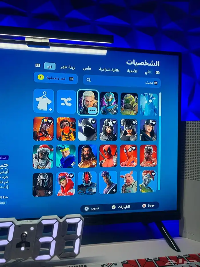 حساب فورت نايت عرق ينربط جميع المنصات 0