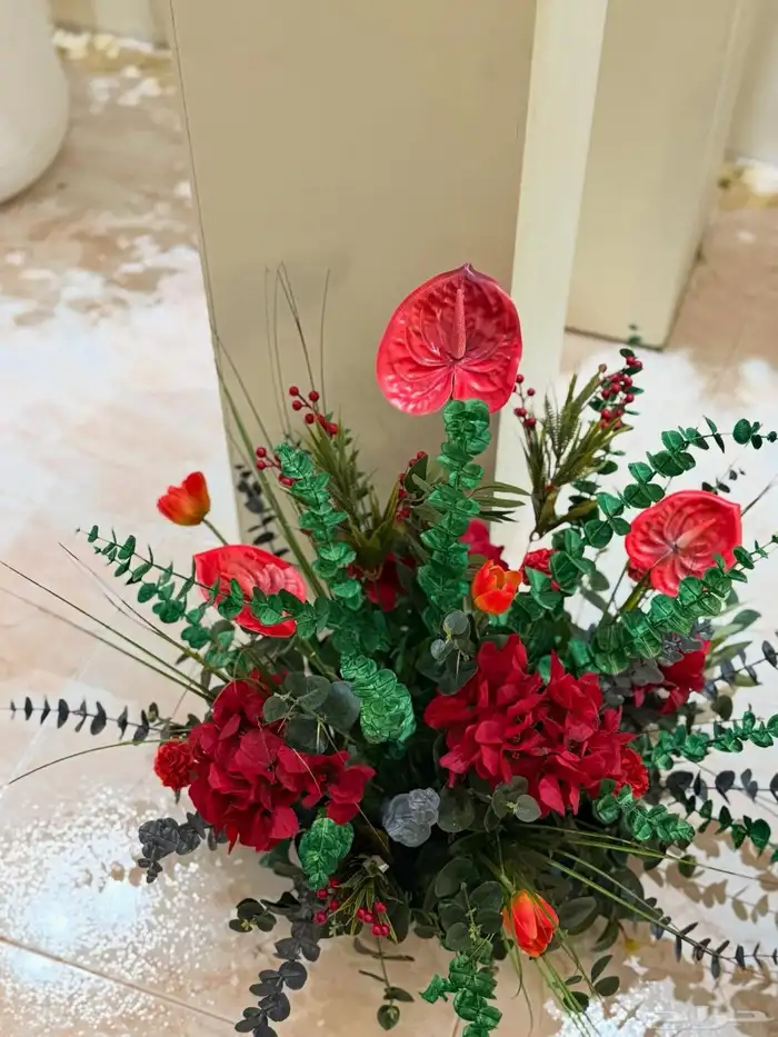 كوش سكاكا تنسيق حفلات سكاكا محل لهفه الأزهار 11