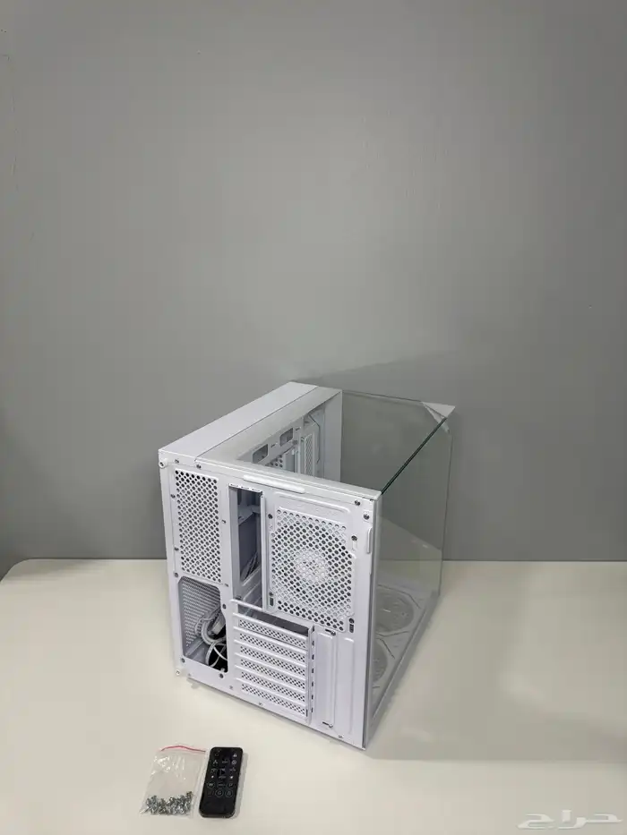 للبيع كيس كمبيوتر Sharkx Mid Tower   لون أبيض 2