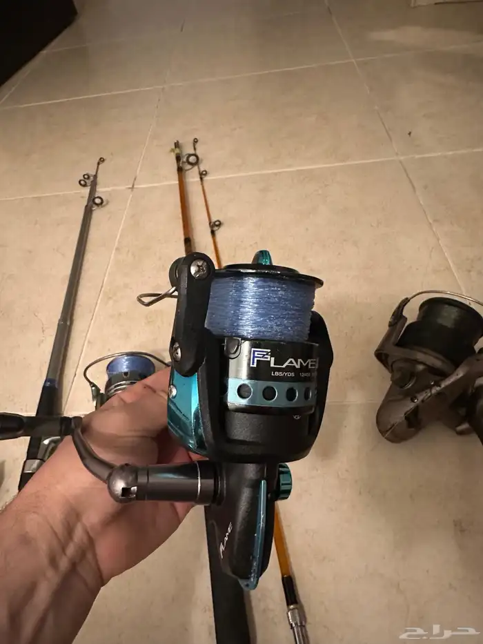 مكينة صيد شبه جديده 3