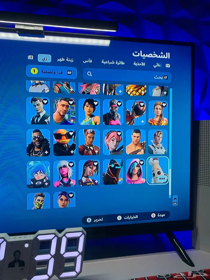 حساب فورت نايت عرق ينربط جميع المنصات 4