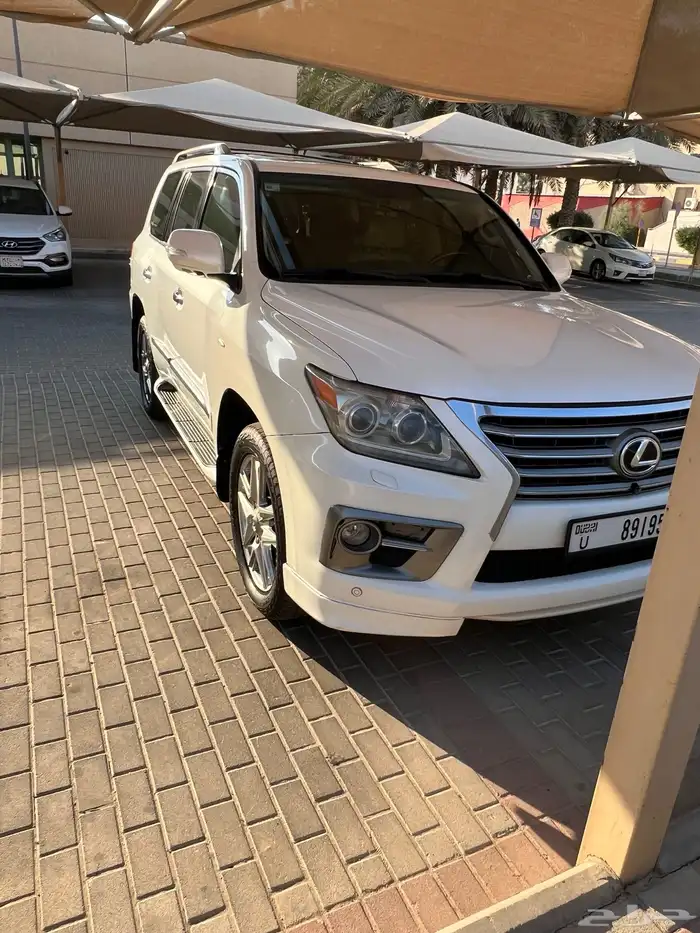لكزس 2009 LX570 لوايح دبي 3