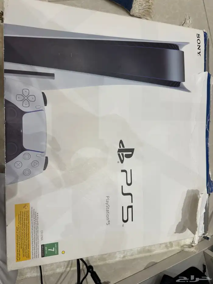 سوني 5   بلايستيشن 5 نظييف  مع اغراض زياده 13