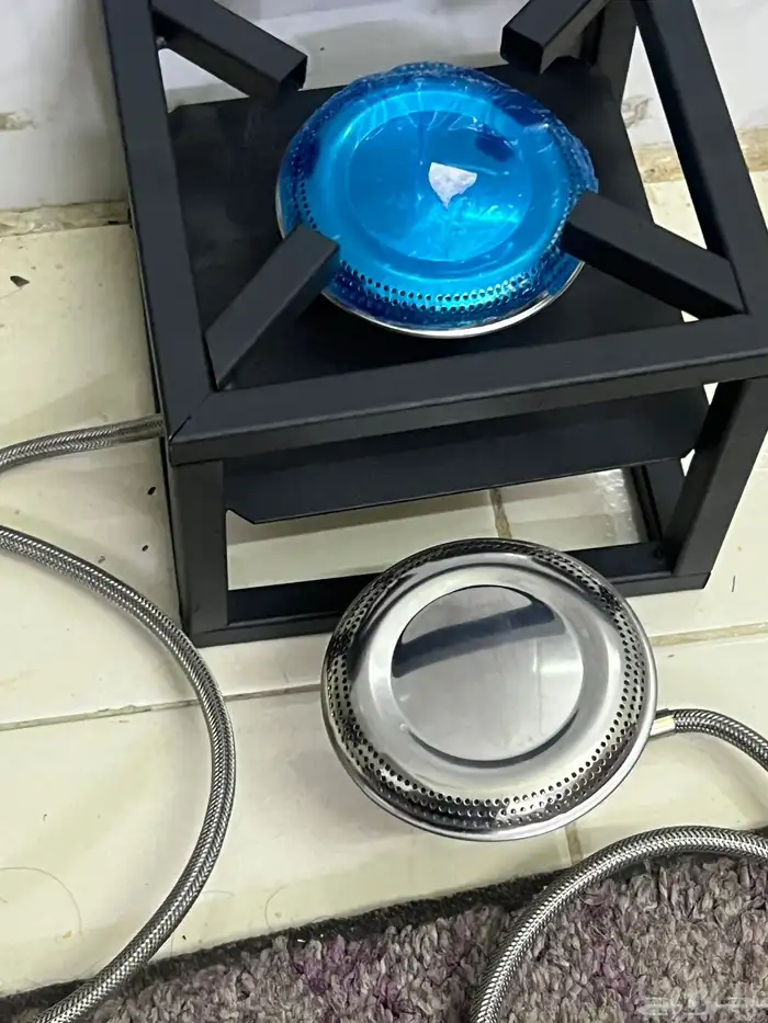 موقد غاز إيطالي بمركابه وعين احتياط جديد بكرتونة 1