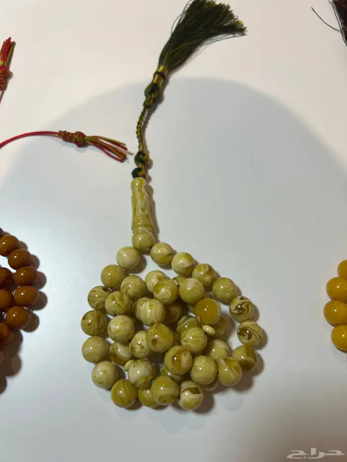 مسابيح جودة وسعر خامات ممتازة وأحجام راهية 30