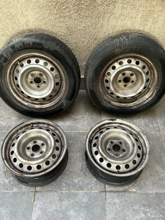 5 جنوط مقاس 15 للبيع 0