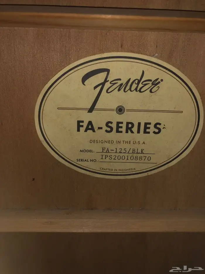 جيتار صوتي دريدنوت - FENDER 0