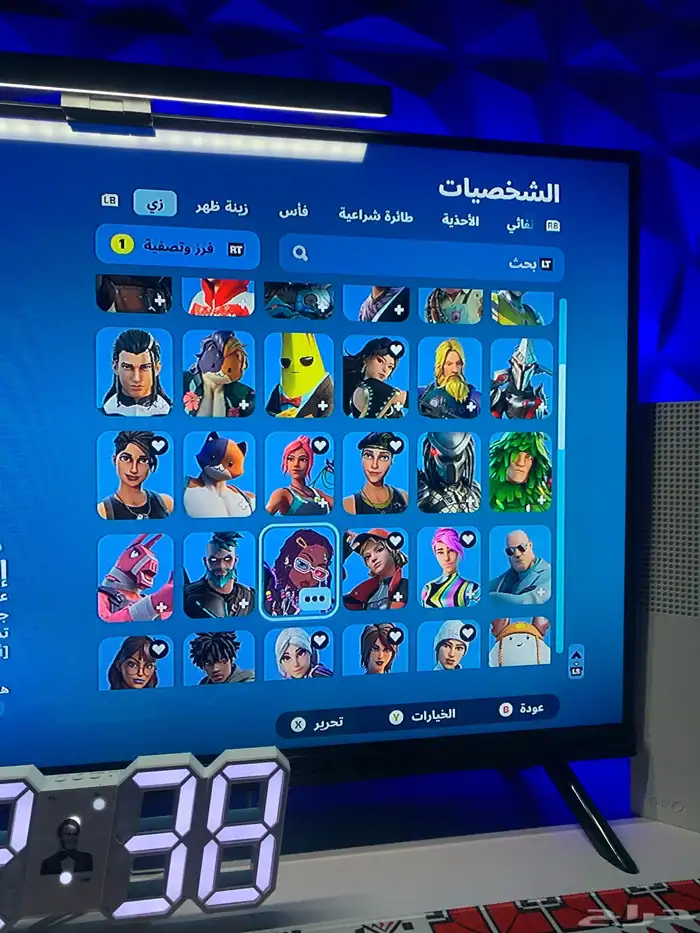 حساب فورت نايت عرق ينربط جميع المنصات 1