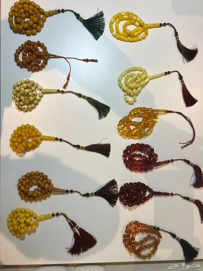 مسابيح جودة وسعر خامات ممتازة وأحجام راهية 33