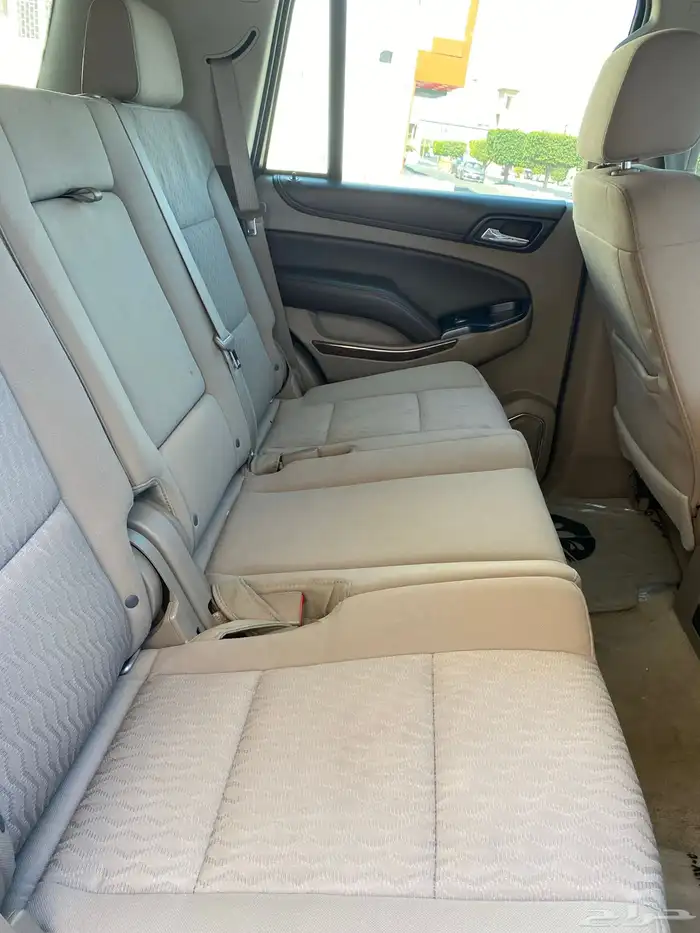 تاهو 2016 ابيض ls دبل نظيف ممشى 254الف كل شي ع الشرط 16