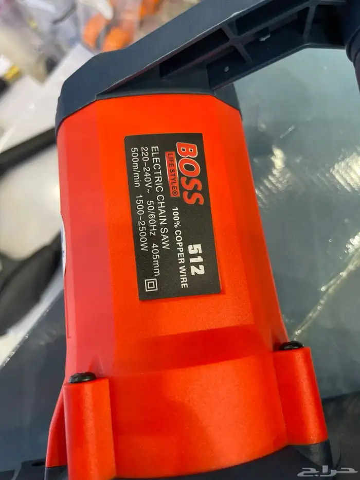 منشار حطب كهرباء BOSS 16 12 انش 4