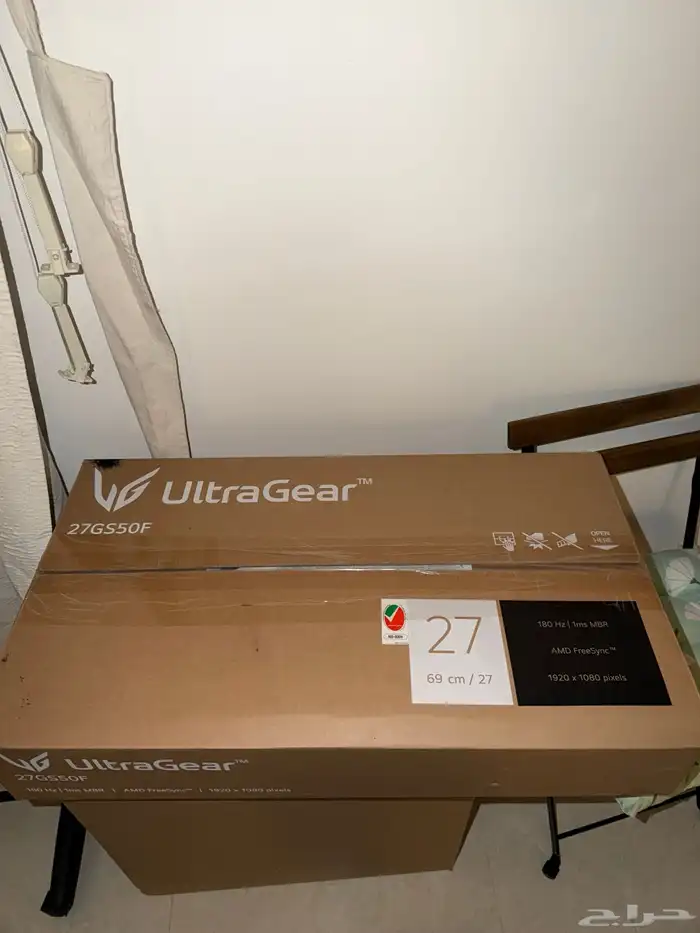 شاشة LG ultragear قيمنق للبيع 0