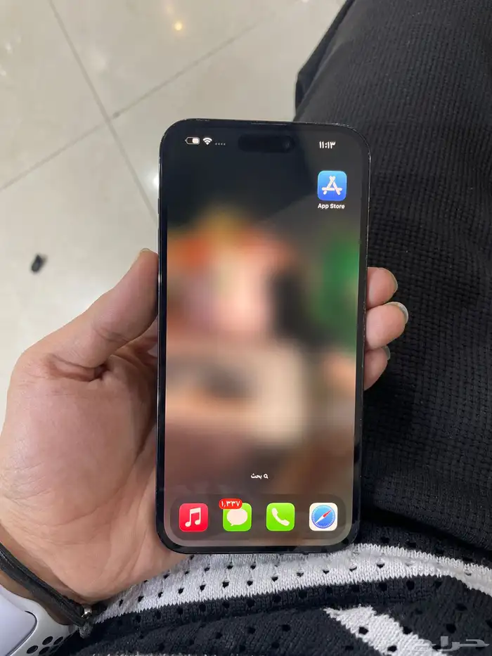 ايفون 14برو ماكس 512 اسود نضيف 2