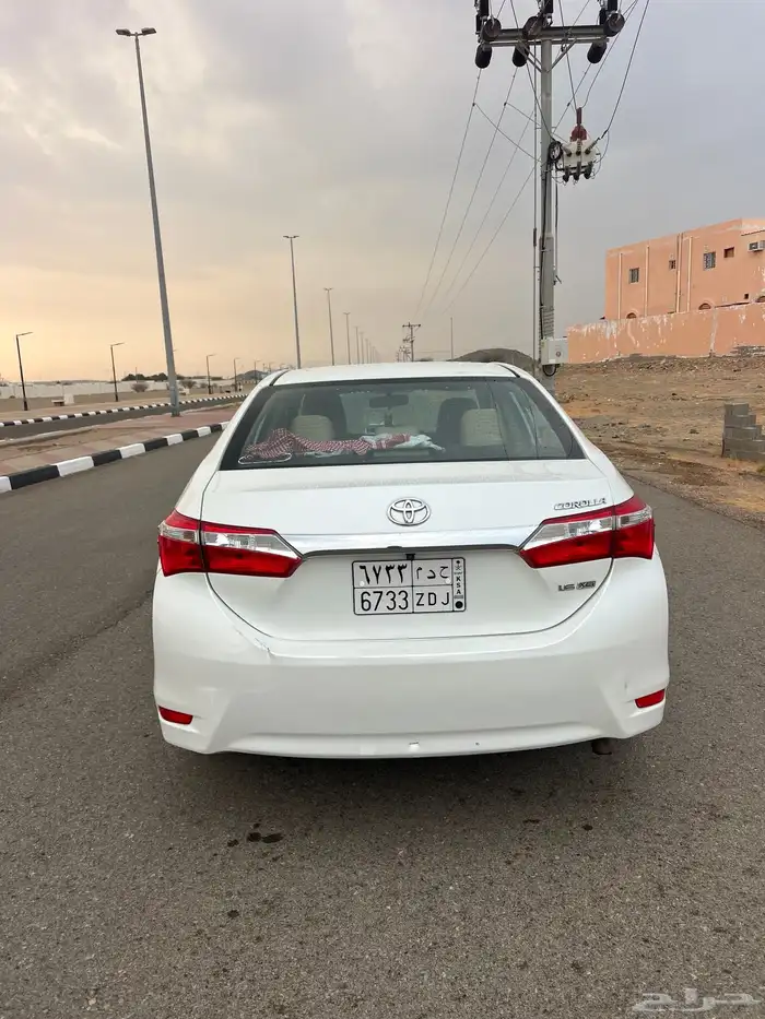 للبيع كورلا 2014 بدي وكاله 6