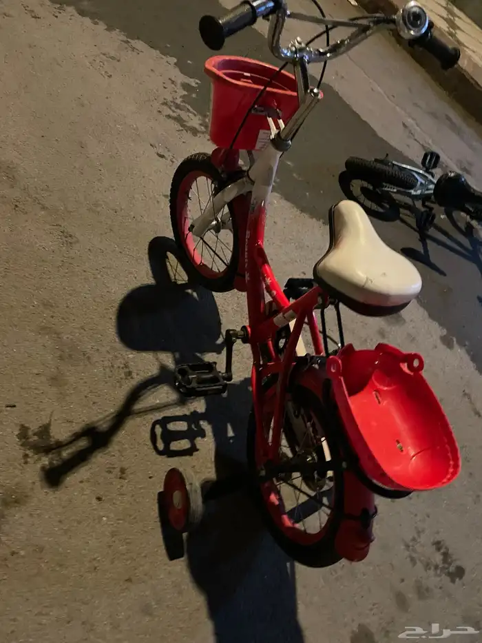 سيكل لون وردي حق أطفال 0