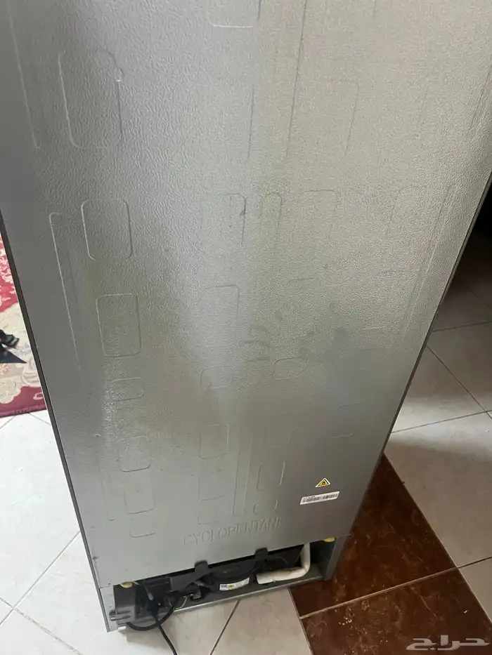 ثلاجة هومر شبه جديدة 170 لتر 6 قدم رصاصي 4