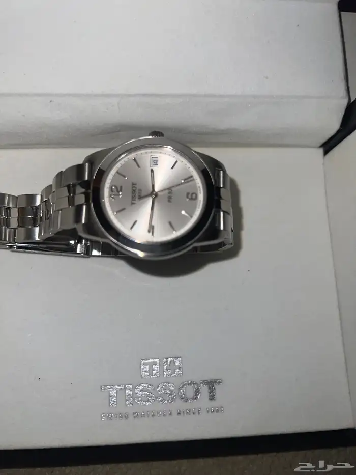 ساعة من ماركة تيسوت السويسرية(اصلية) 0