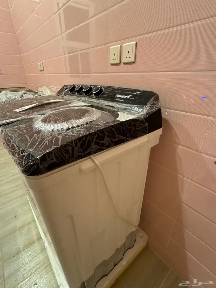 غساله 18 كيلو جديده وكاله 2