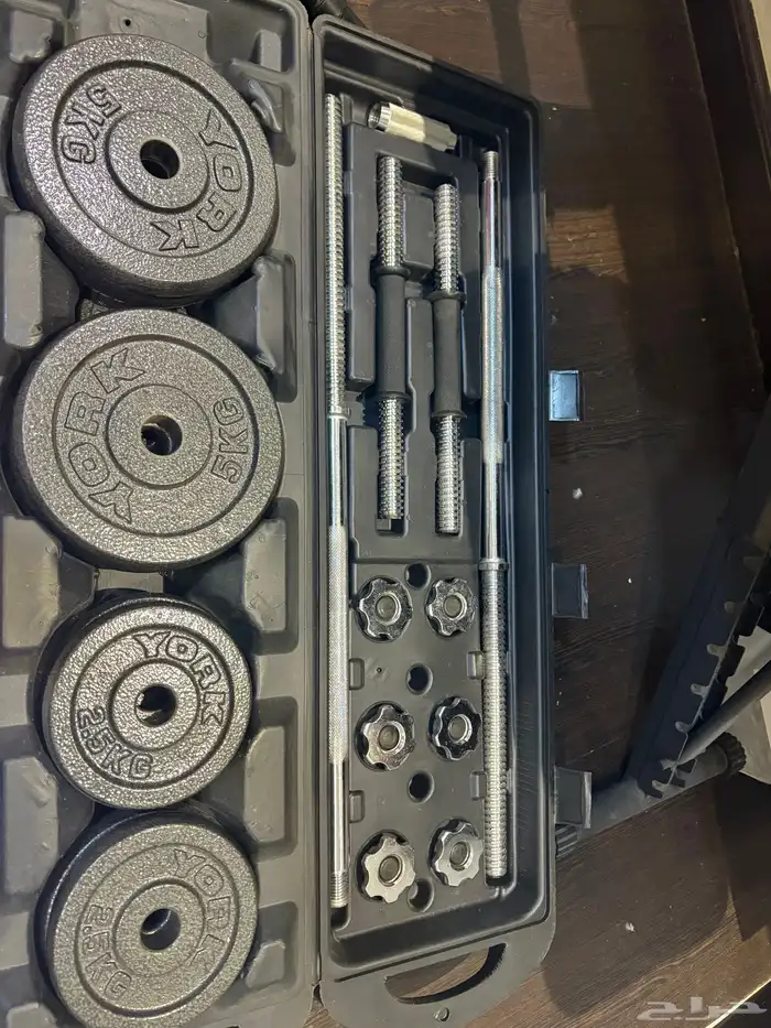 اثقال بمجموع 50 كيلو نظيفه مافيها كسور 1