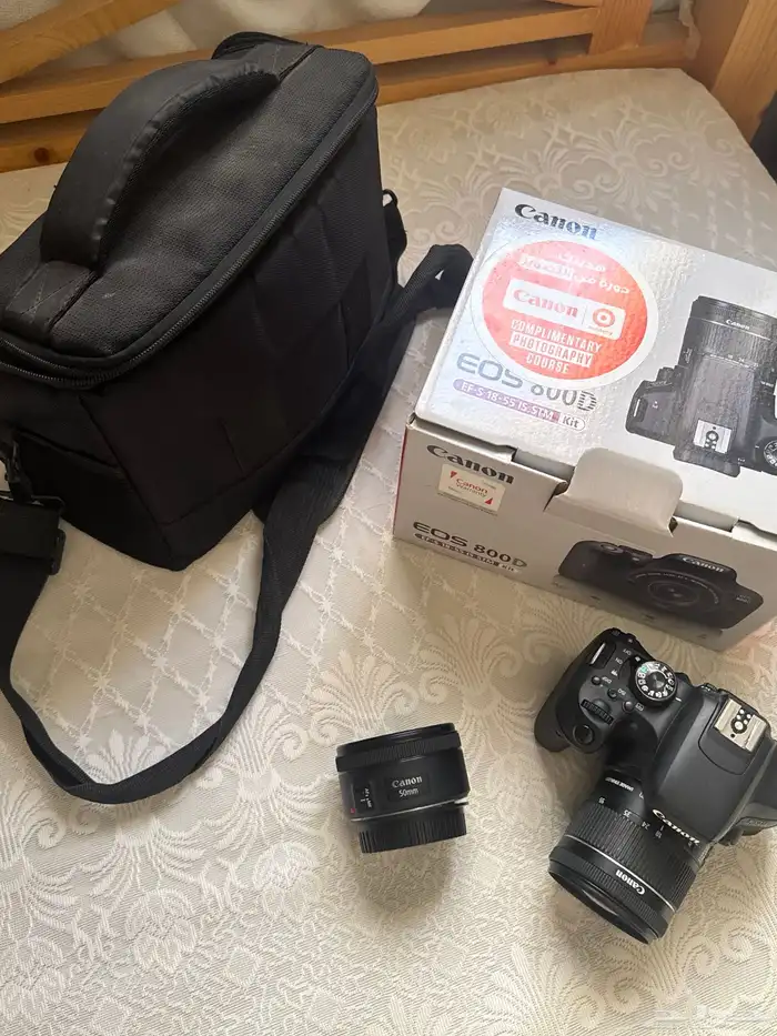 كاميرا كانون 800 D 3